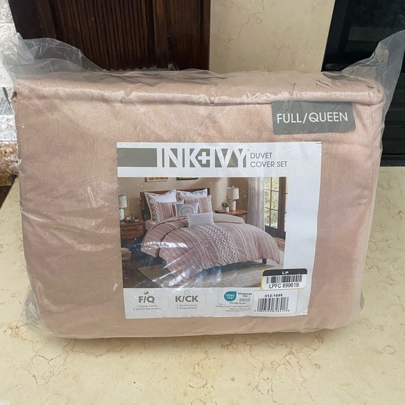 Ink+Ivy Cotton Chenille Duvet Set - Picture 6 of 8